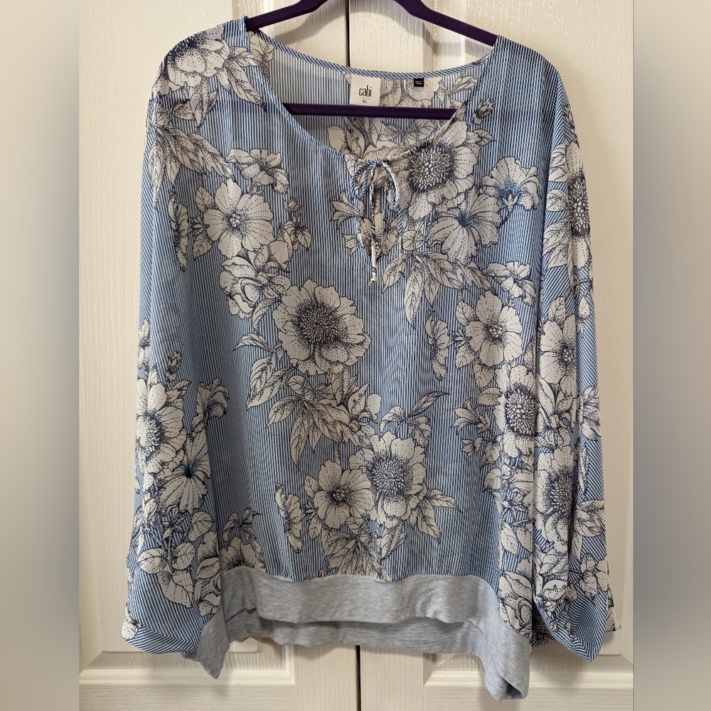 Cabi Sirena blouse cover-up